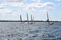 Sails and Smoke Stacks - Mosquito Catamaran Victorian State Titles 2022 © Craig Sheperd