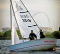 A pair of Welsh Harp's finest, the O'Neill brothers, sailing one of the MRX dinghies that they developed at Wembley © R O’Neill / B Shorten