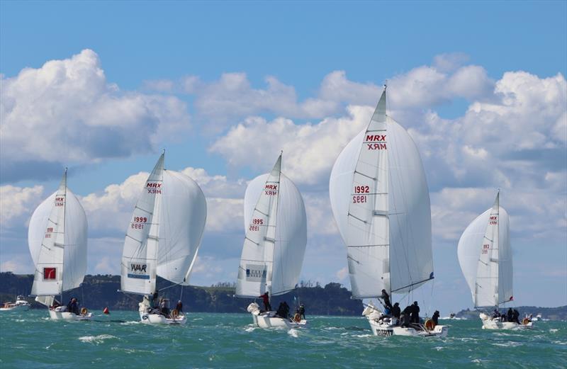 NZ Womens National Keelboat Championships - Day 1 - April 2019 photo copyright Andrew Delves taken at Royal New Zealand Yacht Squadron and featuring the MRX class