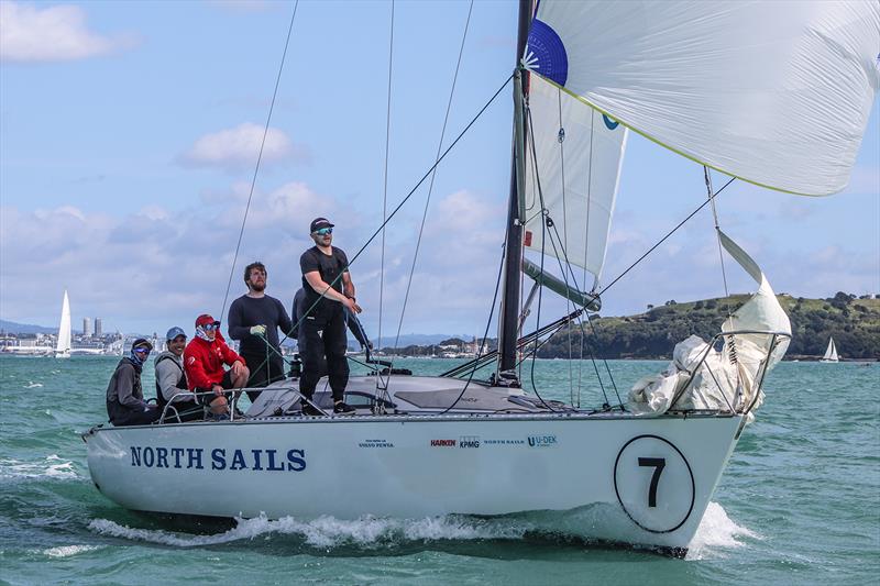 Sean Herbert RNZYS - Theland NZ Open National Keelboat Championship  photo copyright Andrew Delves taken at Royal New Zealand Yacht Squadron and featuring the MRX class