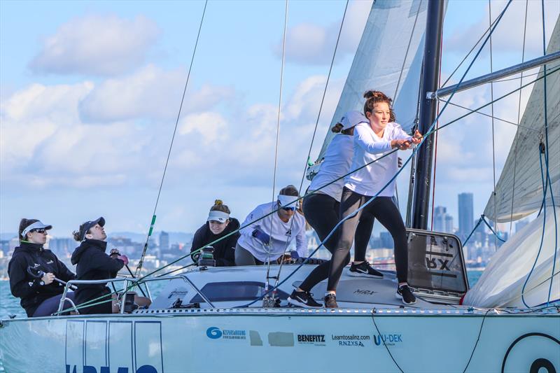 2021 Barfoot & Thompson Womens Keelboat Championships - RNZYS photo copyright Andrew Delves taken at Royal New Zealand Yacht Squadron and featuring the MRX class