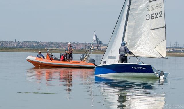 The MRX of Mark Candelas and Julie Cronshaw wins the Medway Marathon 2022 photo copyright Paul Babington taken at Medway Yacht Club and featuring the MRX class