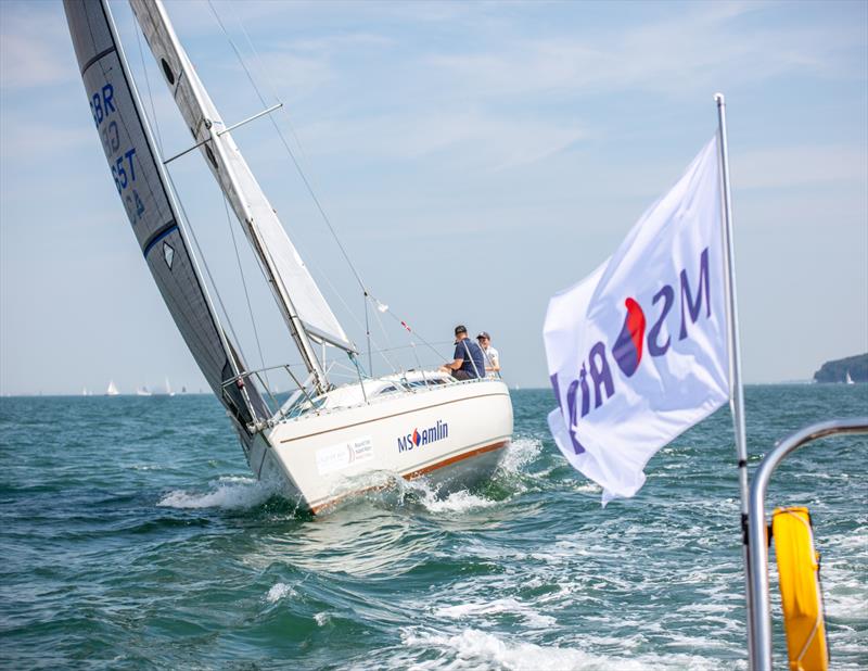 MS Amlin Yacht continue their sponsorship of the Round the Island Race in 2019 photo copyright MS Amlin taken at  and featuring the  class