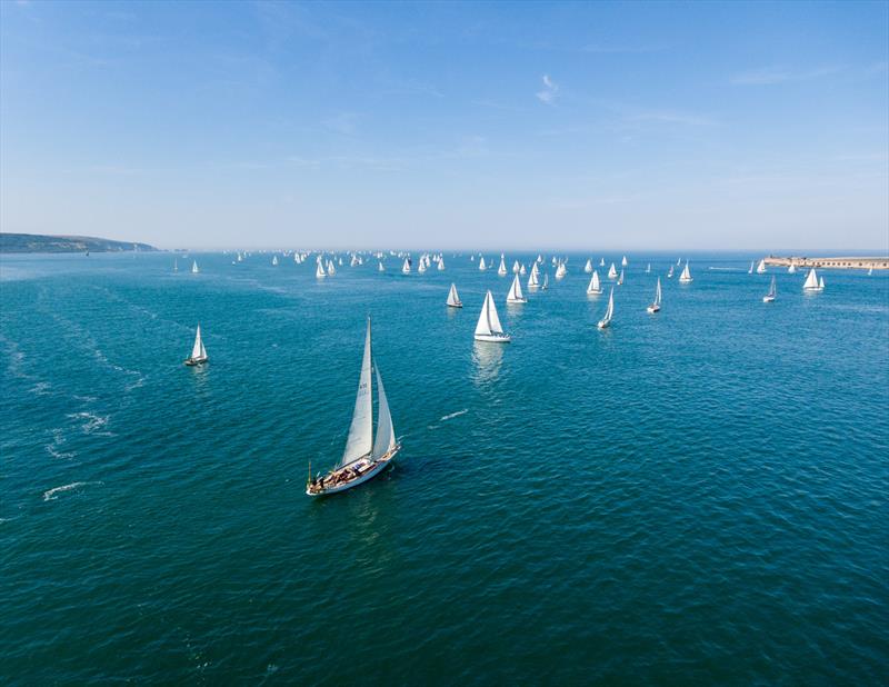 MS Amlin Yacht continue their sponsorship of the Round the Island Race in 2019 photo copyright MS Amlin taken at  and featuring the  class