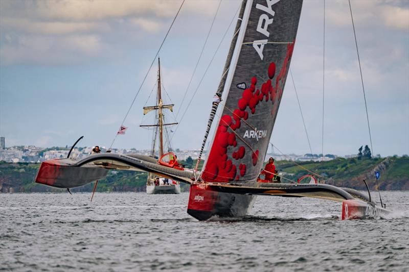 Multi50 Arkema at the Grand Prix de l'Ecole Navale photo copyright Stéphane Marc / GPEN taken at  and featuring the Multi 50 class