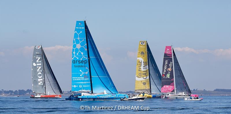 Start of the Drheam-Cup 2018 photo copyright Th.Martinez / Sea&Co taken at  and featuring the Multi 50 class