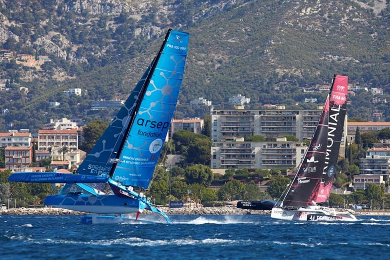 Pro Sailing Tour Final Rush - Toulon photo copyright Jacques Vapillon / Pro Sailing Tour taken at  and featuring the Multi 50 class