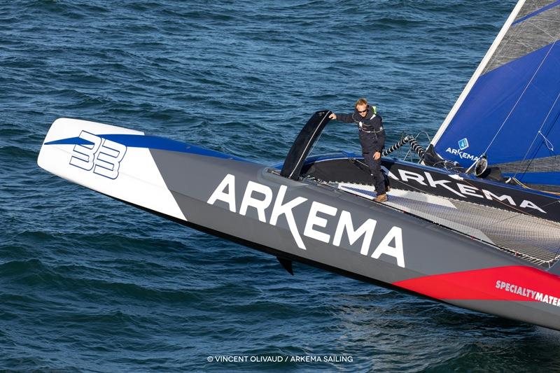 Quentin Vlamynck, skipper of the Ocean Fifty Arkema 4  - photo © Vincent Olivaud / Arkema Sailing