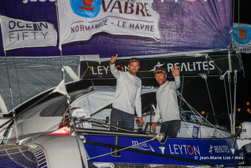 Transat Jacques Vabre - Leyton photo copyright Jean-Marie Liot / Alea taken at  and featuring the Multi 50 class