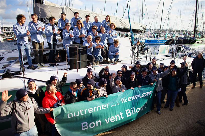 Outremer / We Explore - Route du Rhum - Destination Guadeloupe  photo copyright Robin Christol taken at  and featuring the Multi 50 class