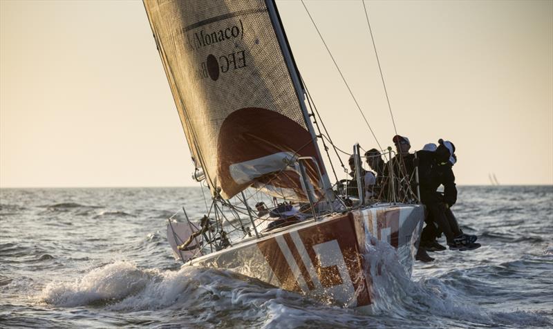 EFG Bank (Monaco) win the EFG Sailing Arabia - The Tour 2014 sprint from Abu Dhabi to Dubai photo copyright Lloyd Images taken at  and featuring the Farr 30 class