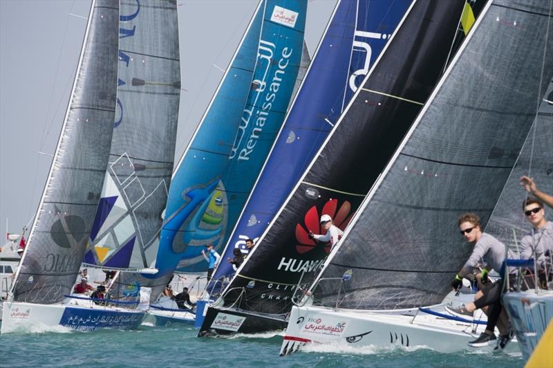 EFG Sailing Arabia – The Tour In-Port Race in Abu Dhabi photo copyright Mark Lloyd taken at Oman Sail and featuring the Farr 30 class