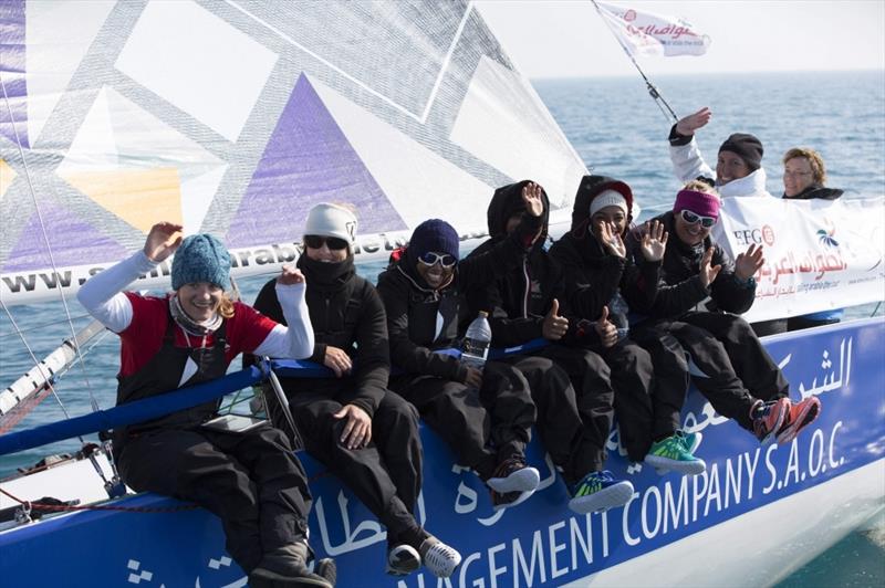 EFG Sailing Arabia – The Tour Sprint from Abu Dhabi to Doha photo copyright Mark Lloyd taken at Oman Sail and featuring the Farr 30 class