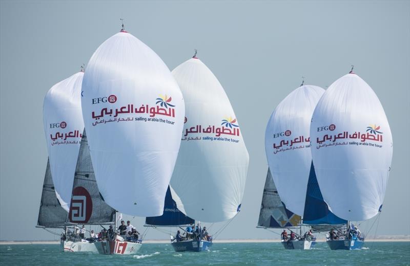 EFG Sailing Arabia – The Tour Doha In-Port Race photo copyright Mark Lloyd taken at Oman Sail and featuring the Farr 30 class