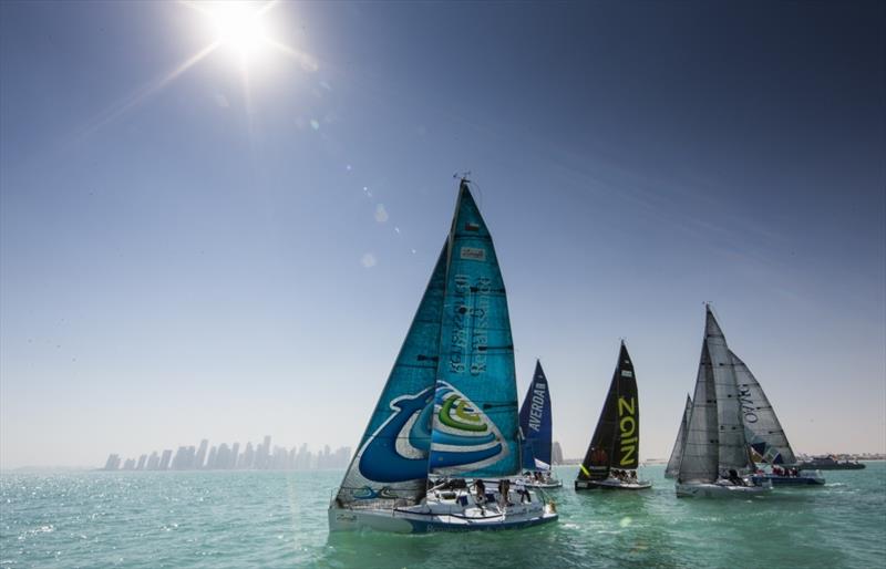 EFG Sailing Arabia – The Tour Doha In-Port Race photo copyright Mark Lloyd taken at Oman Sail and featuring the Farr 30 class