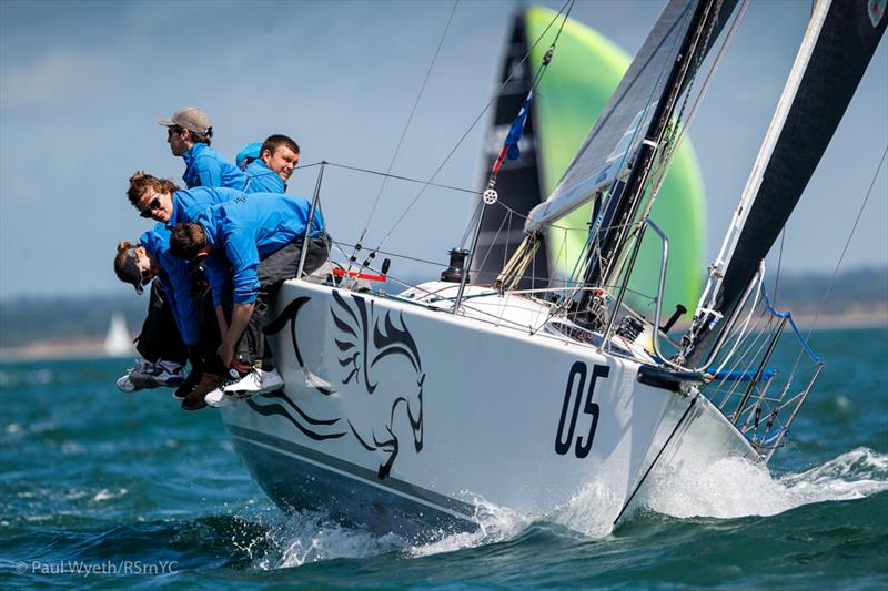 Pegasus on day 1 of the Harken June Regatta photo copyright Paul Wyeth / www.pwpictures.com taken at Royal Southern Yacht Club and featuring the Farr 30 class