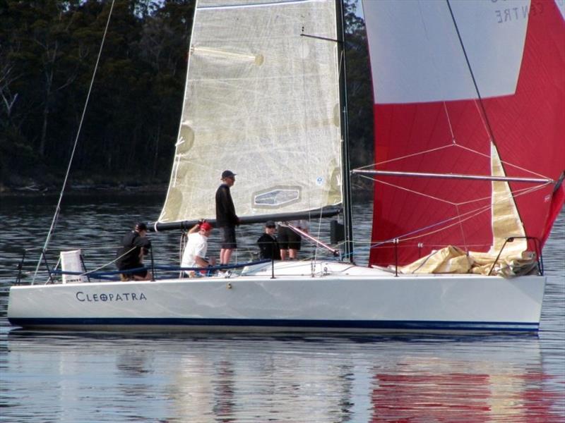 Cleopata, a Farr 30 is one of the fastest small boat in the Crown Series Bellerive Regatta photo copyright Peter Campbell taken at Bellerive Yacht Club and featuring the Farr 30 class