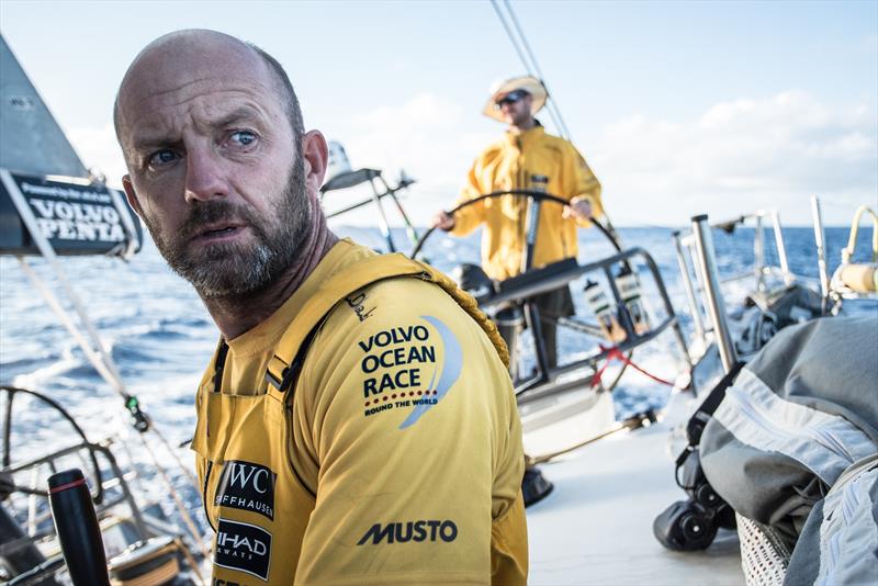 Ian Walker, skipper of Abu Dhabi Ocean Racing photo copyright Matt Knighton / Abu Dhabi Ocean Racing / Volvo Ocean Race taken at  and featuring the  class
