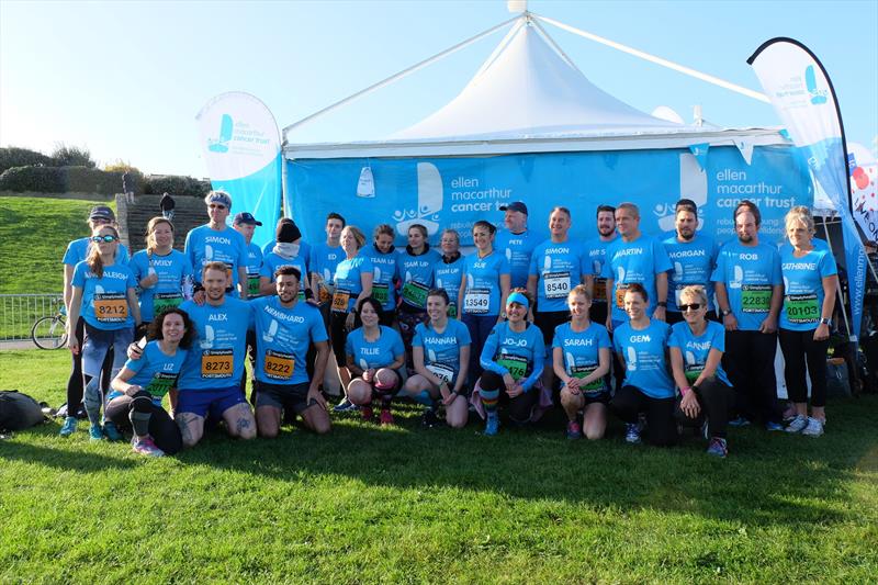 The Great South Run team raising funds for the Ellen MacArthur Cancer Trust - photo © Ellen MacArthur Cancer Trust