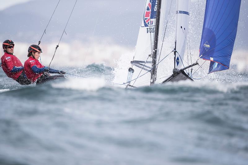 British Sailing Team's John Gimson & Anna Burnet in Palma photo copyright Lloyd Images / RYA taken at  and featuring the  class