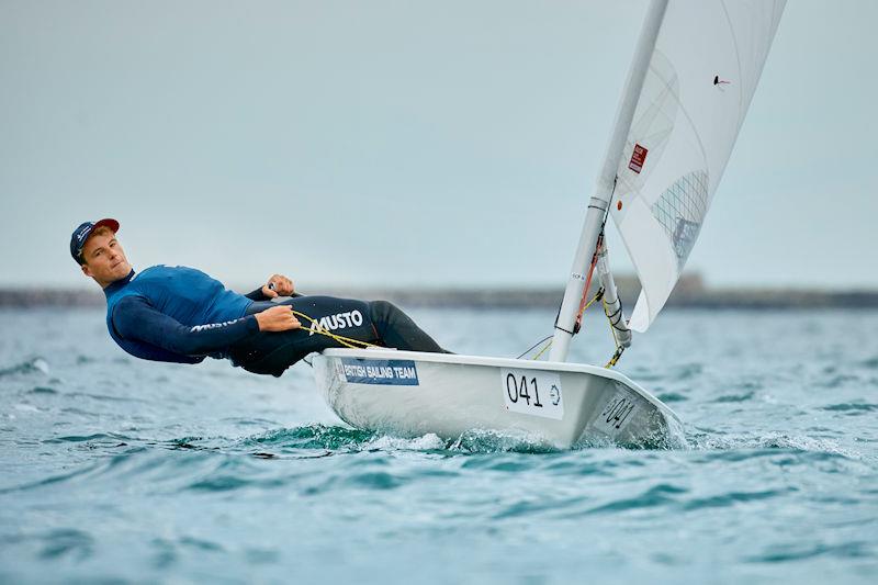 British Sailing Team member Michael Beckett sailing his ILCA 7 - photo © Felix Diemer