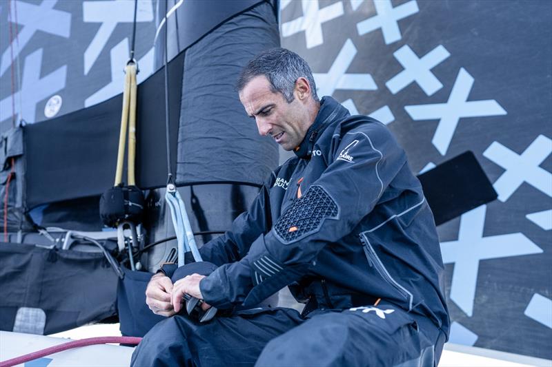 Musto Ambassador Armel Le Clea'ch wears MPX Impact - photo © Musto