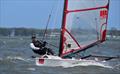 Richie Robertson at the 2022 Australian Musto Skiff Nationals © Brendan Markey
