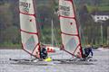 Mikey and Richard during the Musto Skiffs at the Ullswater Yacht Club Daffodil Regatta 2023 © Tim Olin / www.olinphoto.co.uk
