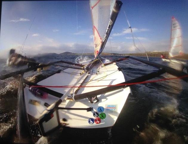 Musto Skiff Training at Chanonry photo copyright Ben Schooling taken at Chanonry Sailing Club and featuring the Musto Skiff class