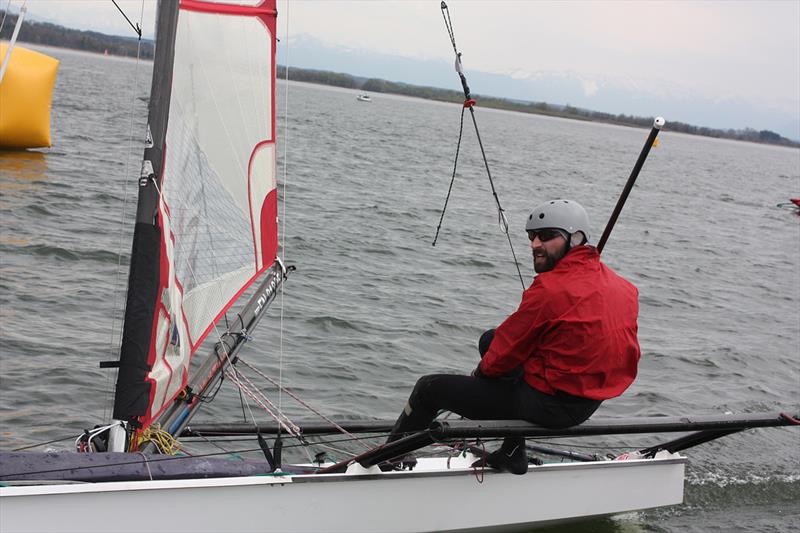 Musto Skiffs at Skiffania Diessen Germany on Lake Ammersee photo copyright Frank Reger taken at  and featuring the Musto Skiff class