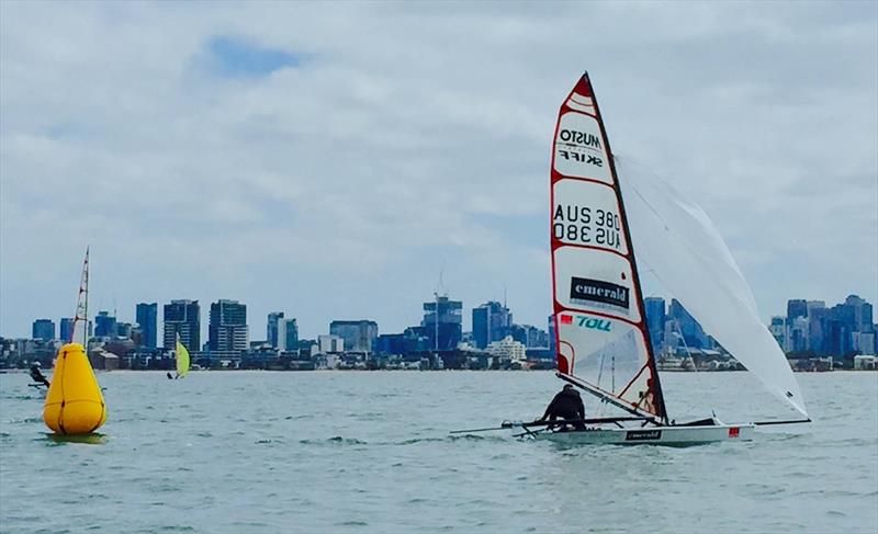 Musto Skiff Australian Championship photo copyright Sunny Feng taken at Port Melbourne Yacht Club and featuring the Musto Skiff class