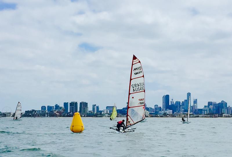 Musto Skiff Australian Championship photo copyright Sunny Feng taken at Port Melbourne Yacht Club and featuring the Musto Skiff class