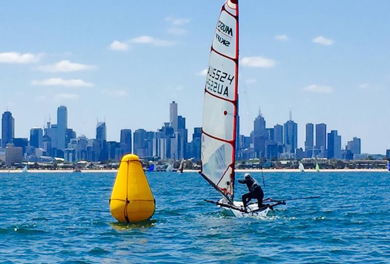 Musto Skiff Australian Championship photo copyright Sunny Feng taken at Port Melbourne Yacht Club and featuring the Musto Skiff class