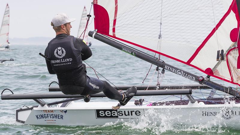 Musto Skiff worlds in Carnac day 1 photo copyright Ian Roman / www.ianroman.com taken at Yacht Club de Carnac and featuring the Musto Skiff class