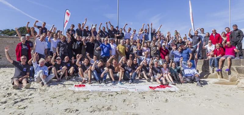 Musto Skiff worlds in Carnac - photo © Ian Roman / www.ianroman.com