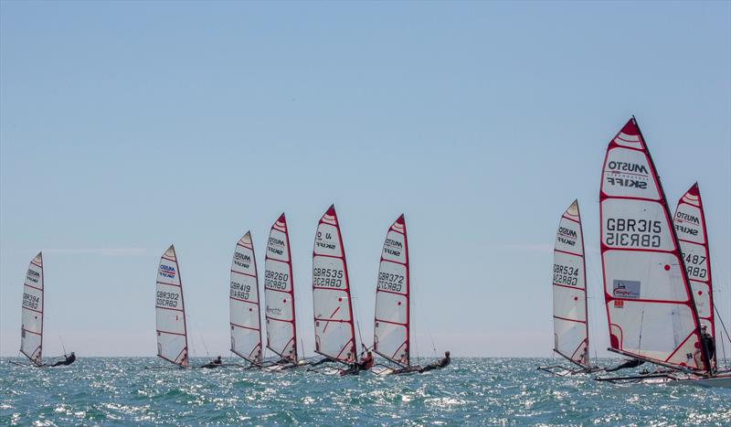 Musto Skiffs at Felpham - photo © Tim Olin / www.olinphoto.co.uk