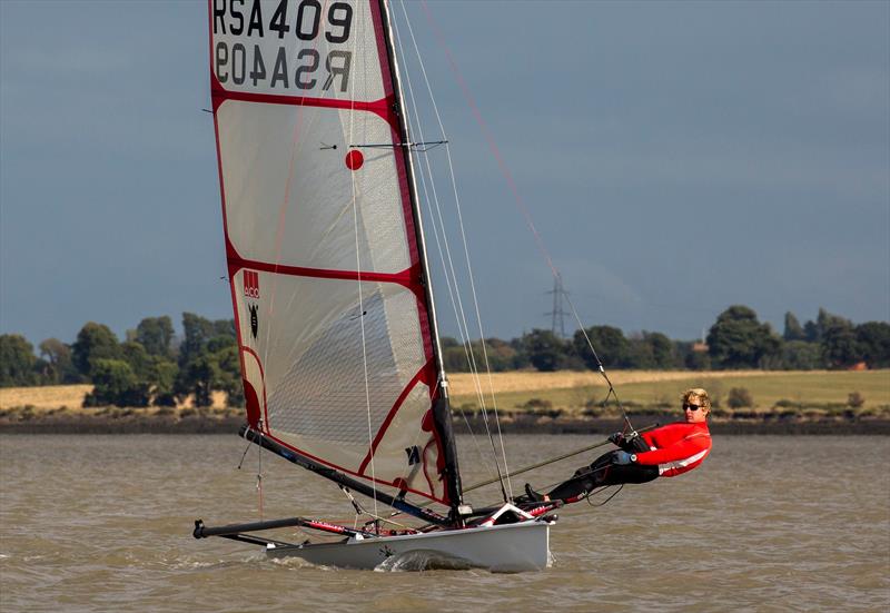 Musto Skiffs at Stone photo copyright Tim Olin / www.olinphoto.co.uk taken at Stone Sailing Club and featuring the Musto Skiff class