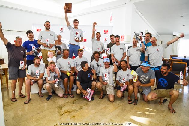 ACO 8th Musto Skiff Worlds day 6 photo copyright Bernardí Bibiloni / www.bernardibibiloni.com taken at Club Nàutic S'Arenal and featuring the Musto Skiff class