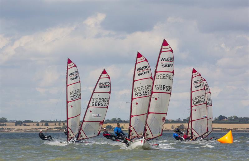 Harken UK Musto Skiff Nationals at Brightlingsea day 1 - photo © Tim Olin / www.olinphoto.co.uk