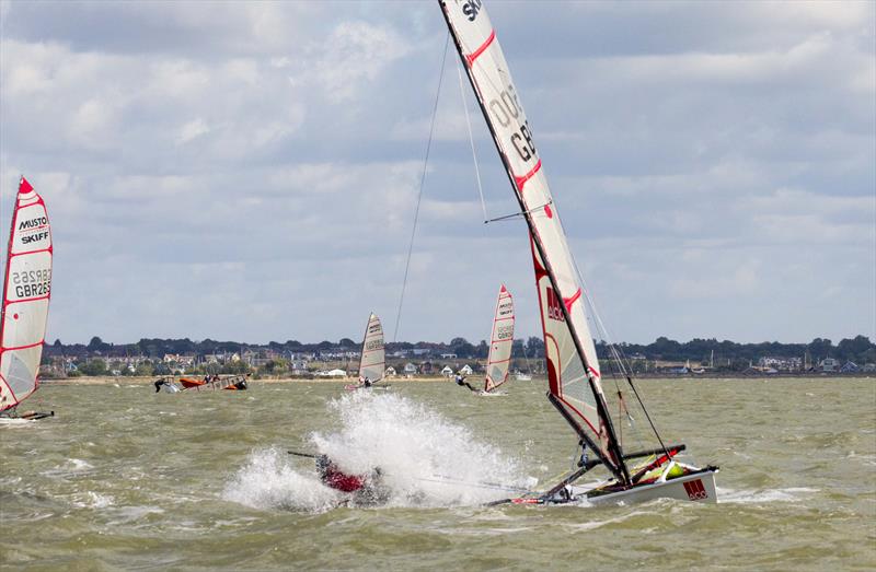 Harken UK Musto Skiff Nationals at Brightlingsea day 3 - photo © Tim Olin / www.olinphoto.co.uk