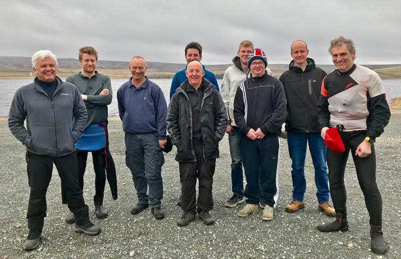 Musto Skiff Training at Yorkshire Dales photo copyright Ian Escritt taken at Yorkshire Dales Sailing Club and featuring the Musto Skiff class