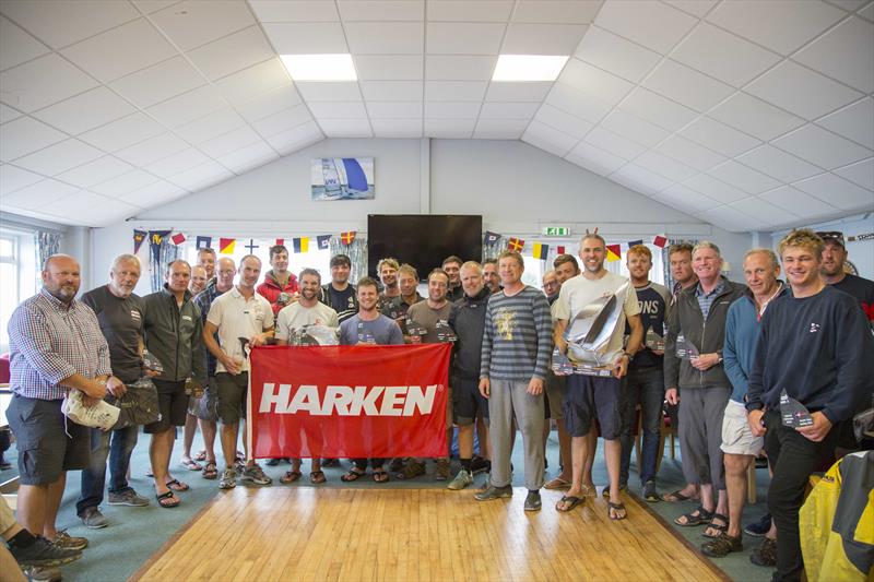 Musto Skiff UK Nationals at Castle Cove SC prize giving - photo © Tim Olin / www.olinphoto.co.uk