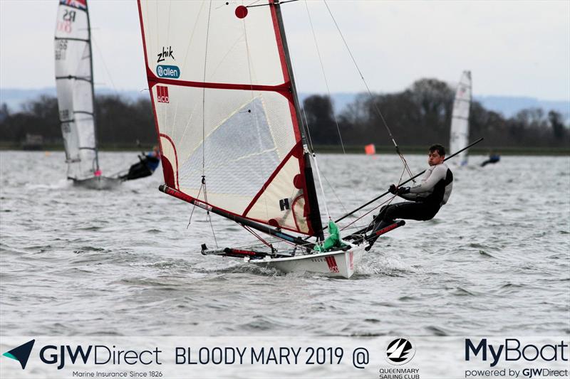 GJW Direct Bloody Mary 2019 photo copyright Mark Jardine taken at Queen Mary Sailing Club and featuring the Musto Skiff class