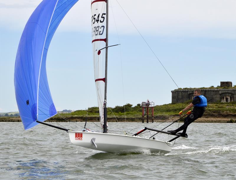 The Wilsonian River Challenge 2019 photo copyright Nick Champion / www.championmarinephotography.co.uk taken at Wilsonian Sailing Club and featuring the Musto Skiff class