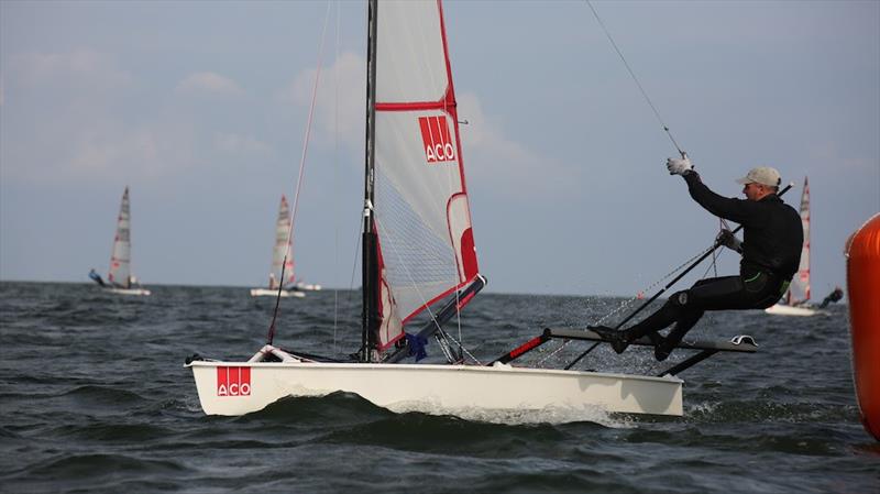 2019 ACO MUSTO Skiff World Championship day 4 photo copyright Eric van Staten taken at Royal Yacht Club Hollandia and featuring the Musto Skiff class