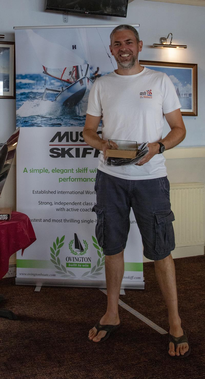 Bruce Keen finishes 2nd in the Noble Marine UK MUSTO Skiff National Championships 2020 photo copyright Tim Olin / www.olinphoto.co.uk taken at Brixham Yacht Club and featuring the Musto Skiff class