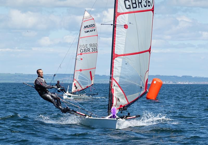 Paul Rigg during the East Lothian Yacht Club 2021 Regatta - photo © Derek Braid