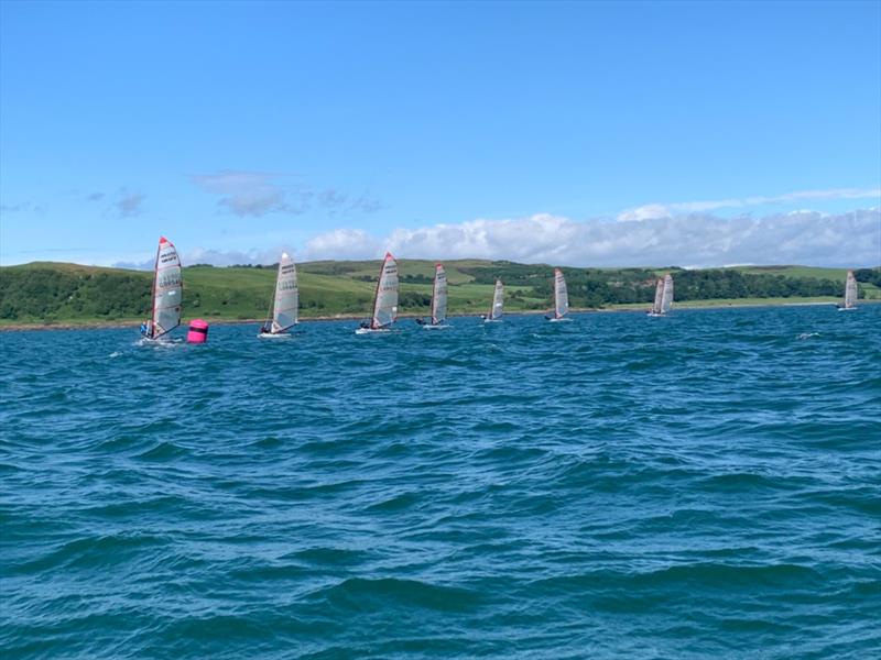 Harken One Design Regatta at Largs photo copyright Hilary Connelly taken at Largs Sailing Club and featuring the Musto Skiff class