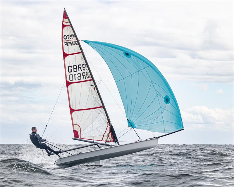 Dan Trotter during the Noble Marine UK Musto Skiff National Championships at Sunderland - photo © Michael Oliver