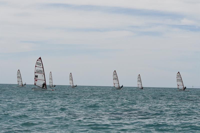 Day 2 - ACO Musto Skiff World Championship photo copyright Blairgowrie Yacht Squadron taken at Blairgowrie Yacht Squadron and featuring the Musto Skiff class